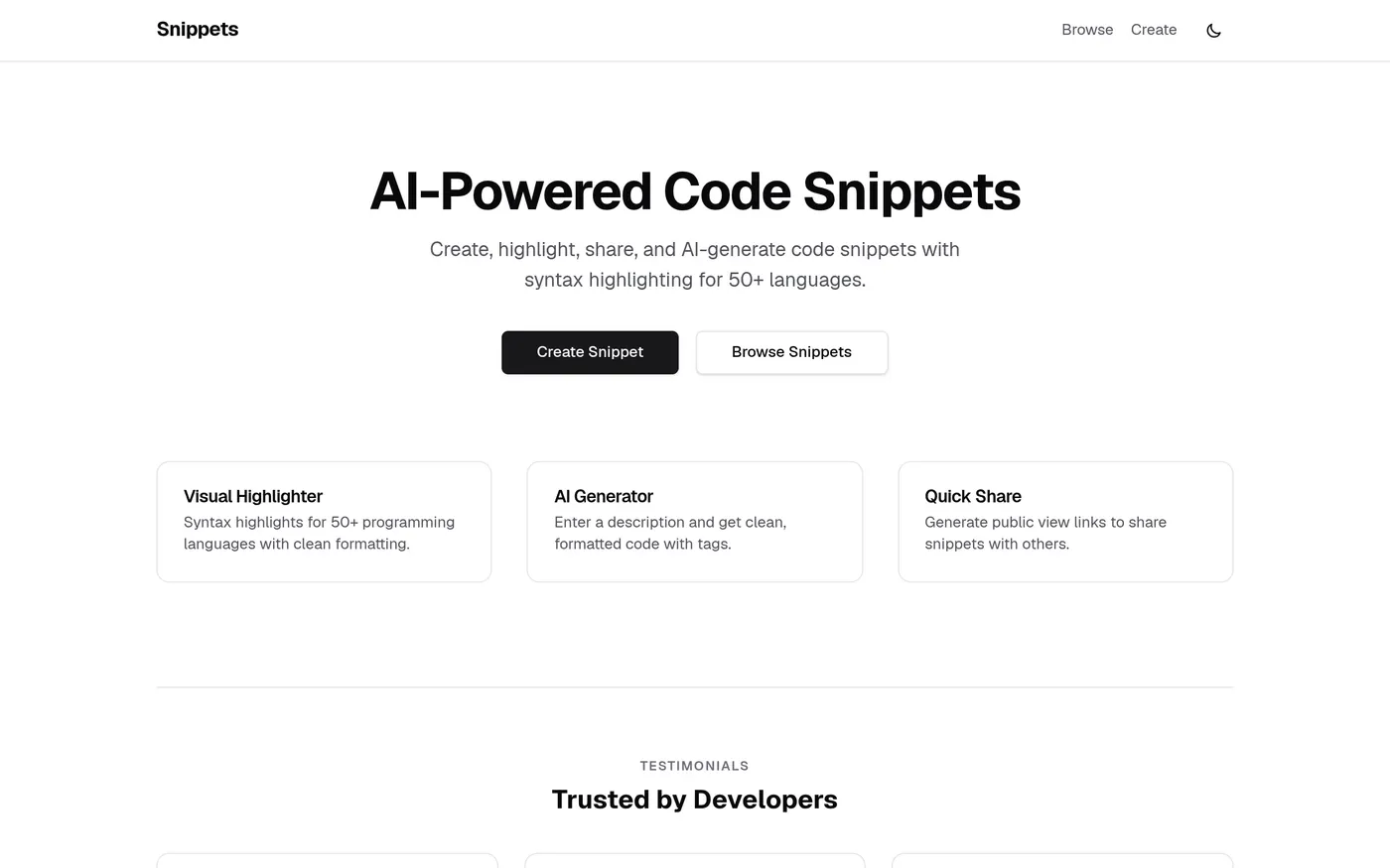 Code Snippets Manager